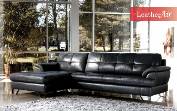 Leather Air Sectional